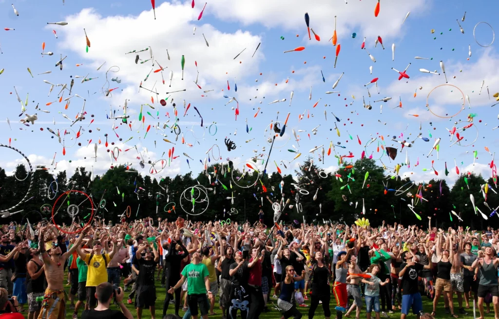 foule fête