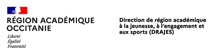  Logo Région académique DRAJES avec Marianne 
