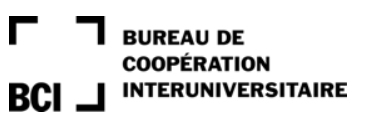 Bureau de coopération universitaire