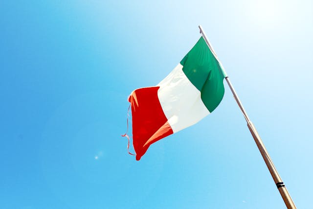 Drapeau de l'Italie